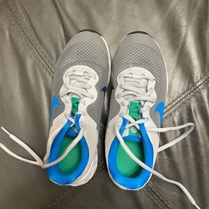 Nike Blue and Gray Sneakers